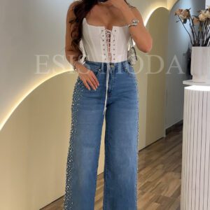 Jeans escarlata