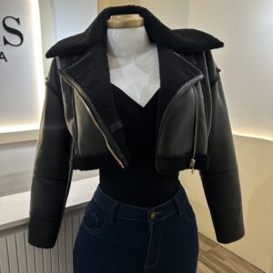 Chaqueta ecocuero